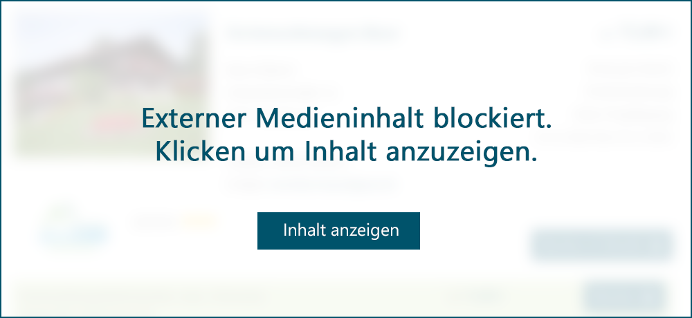 Externer Medieninhalt blockiert. Klicken um Inhalt anzuzeigen.